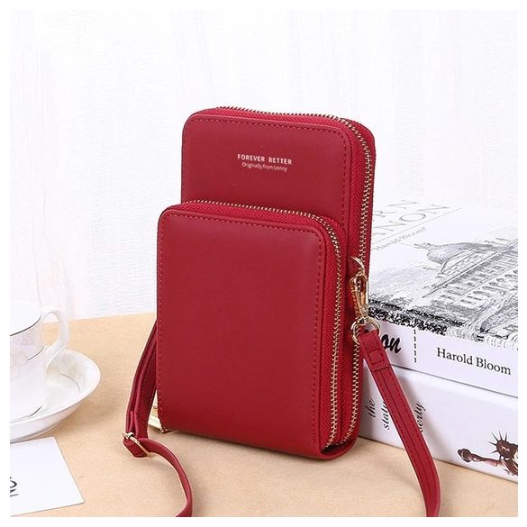 Cipzáros crossbody, női táska