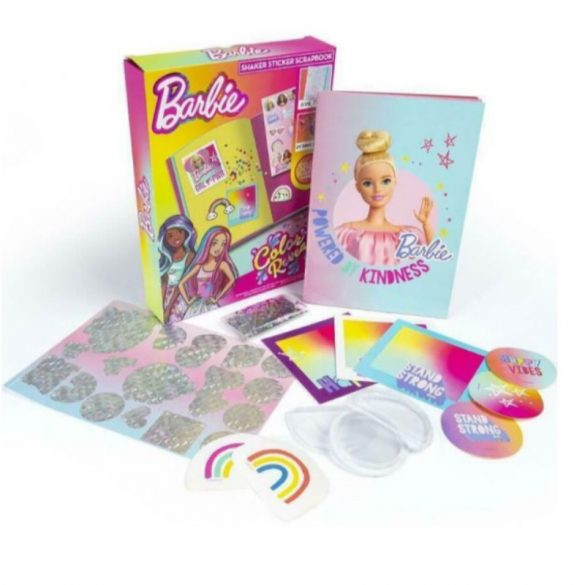 Barbie Color Reveal: Matricás scrapbook készlet