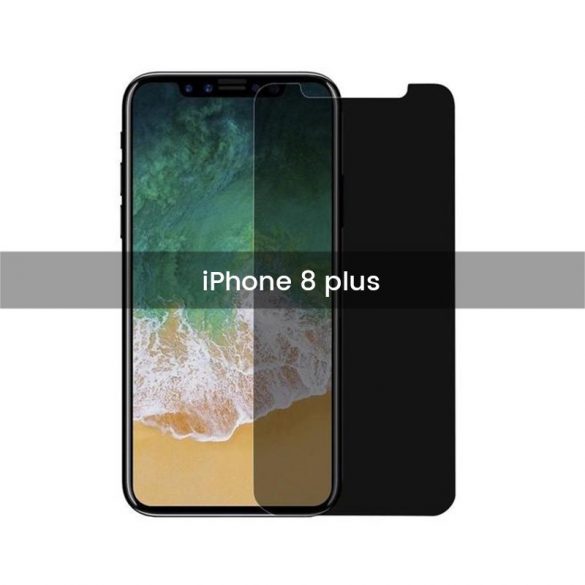 Betekintésgátló kijelzővédő fólia iPhone 8 plus